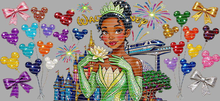 16oz Disney style-D-3516